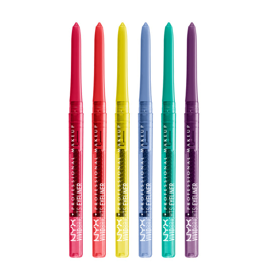 NYX Professional Makeup Limited Edition Vivid Pride Bright's Pro Eyeliners,