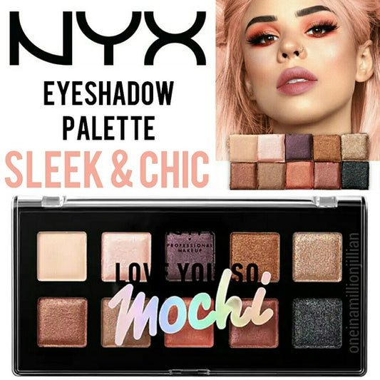 NYX PROFESSIONAL MAKEUP Love You So Mochi Eyeshadow Palette,