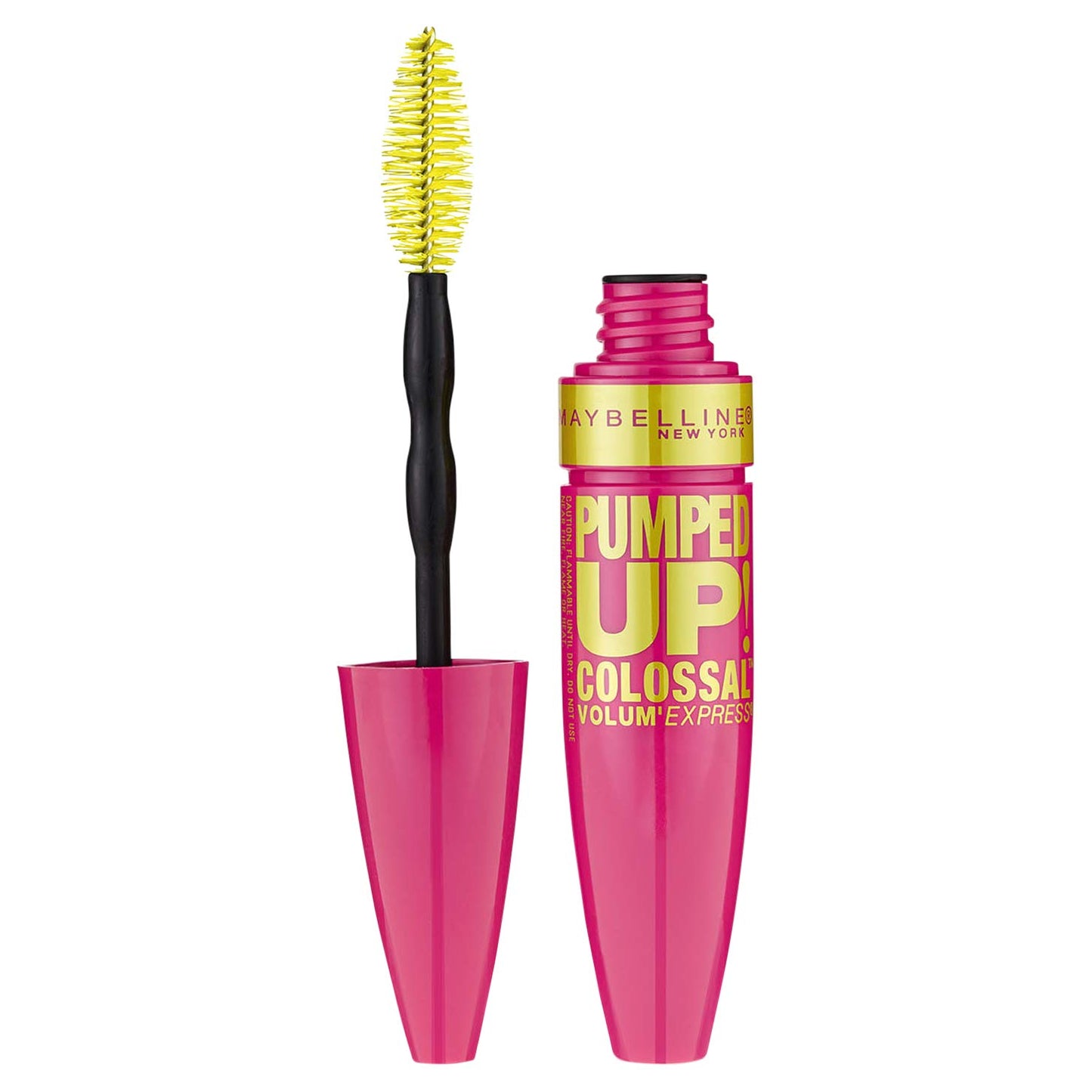 Maybelline Volum Express Pumped Up, Colossal Washable Mascara,