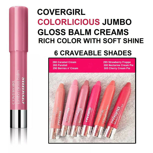 COVERGIRL Jumbo Lip Gloss Balm Creams,