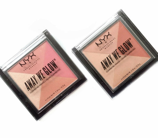 NYX Professional Makeup Away We Glow Illuminating Powder,