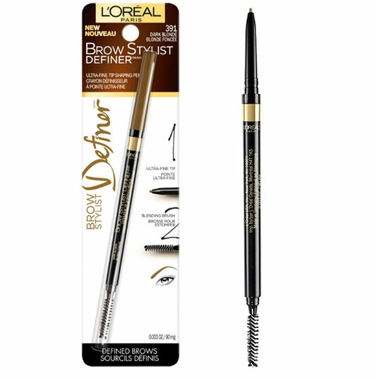 L'Oreal Paris Makeup Brow Stylist Definer Waterproof Eyebrow Pencil,