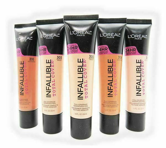 L'oreal Paris 24HR Infallible Total Cover Foundation,