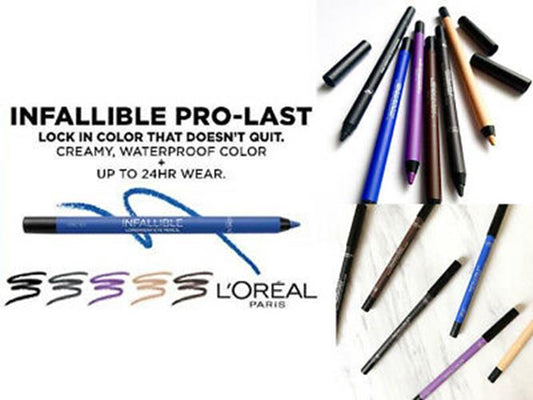 L'OREAL INFALLIBLE PRO-LAST WATERPROOF EYELINER PENCIL,