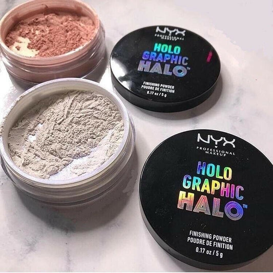 NYX Professional Makeup Holographic Halo Finishing Powder,