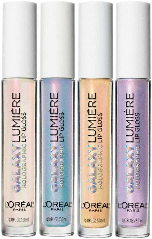 L'Oreal Paris Infallible Galaxy Lumiere Holographic Lip Gloss,