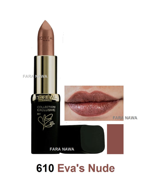 L'Oreal Paris Color Riche Collection Exclusive Lipstick, 610 Eva's Nude