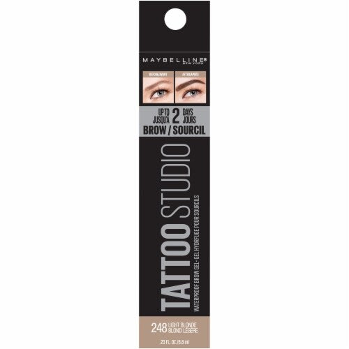 Maybelline Tattoo Studio Waterproof Eyebrow Gel,