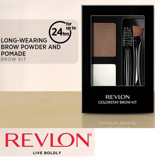 Revlon Color Stay 24 Hrs. Brow Kit,