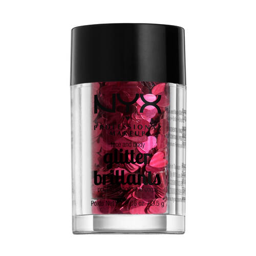 NYX SHAPED GLITTER Loose Shaped Face & Body Glitter,