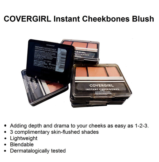 CoverGirl Instant Cheekbones Contouring Blush,