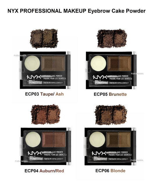 NYX PROFESSIONAL MAKEUP Eyebrow Cake Powder,