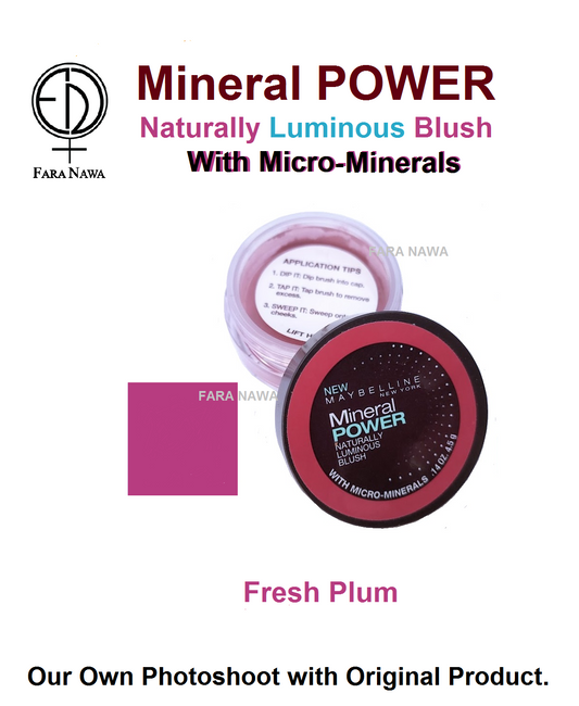 Maybelline Mineral Power Blush, Fresh Plum