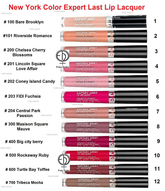 N.Y.C New York Color Expert Last Lip Lacquer,