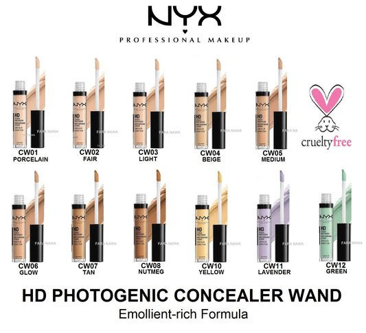 NYX Professional Makeup HD Studio Photogenic Wand Concealer,