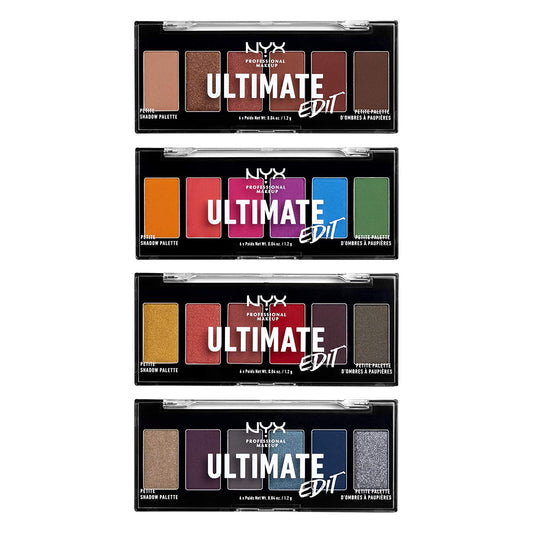 NYX PROFESSIONAL MAKEUP Ultimate Edit Petite Eye Shadow Palette,